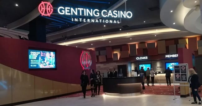Genting International Casino Resorts World Birmingham