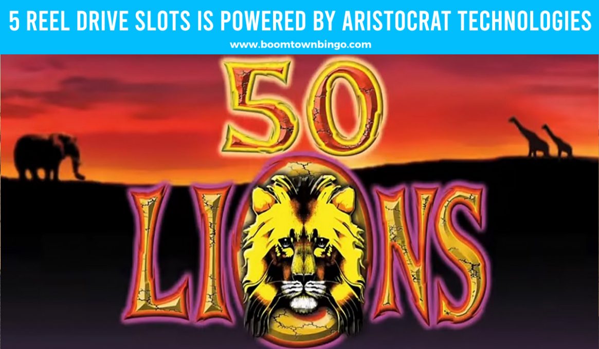 50 Lions Slots made by Aristocrat Technologies