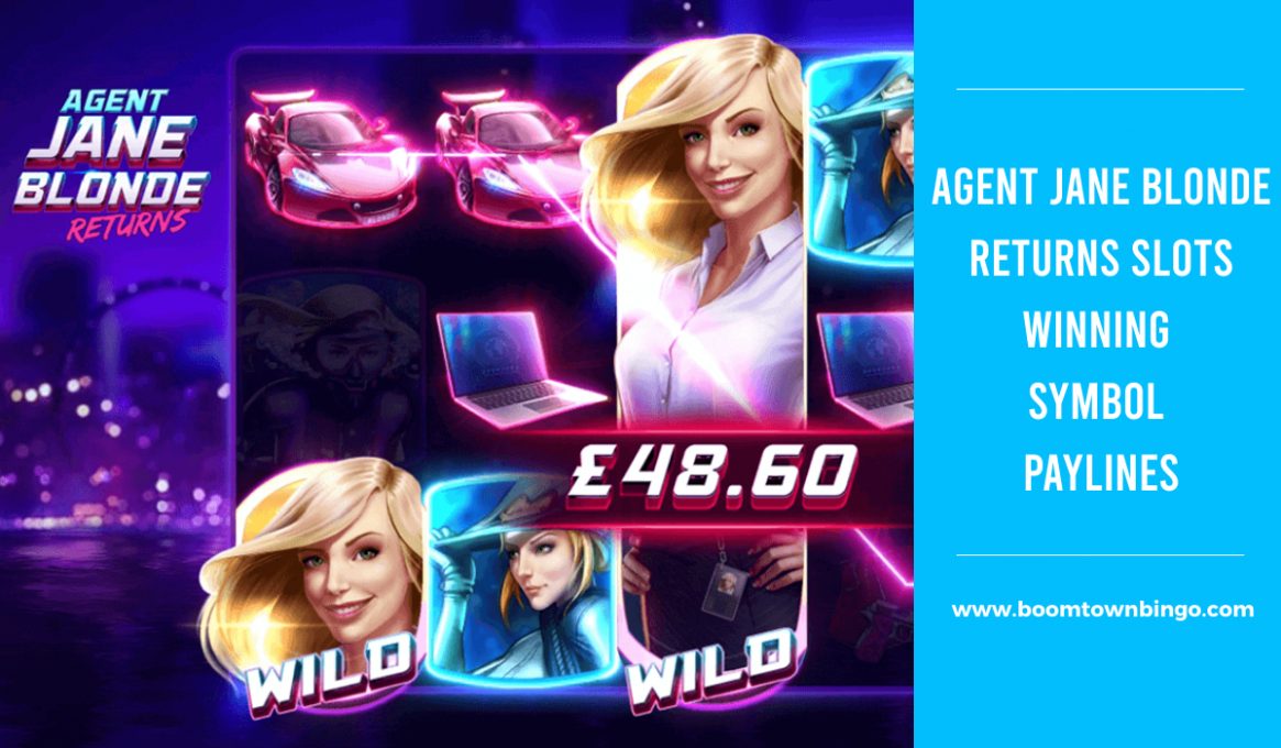 Agent Jane Blonde Returns Slots Paylines