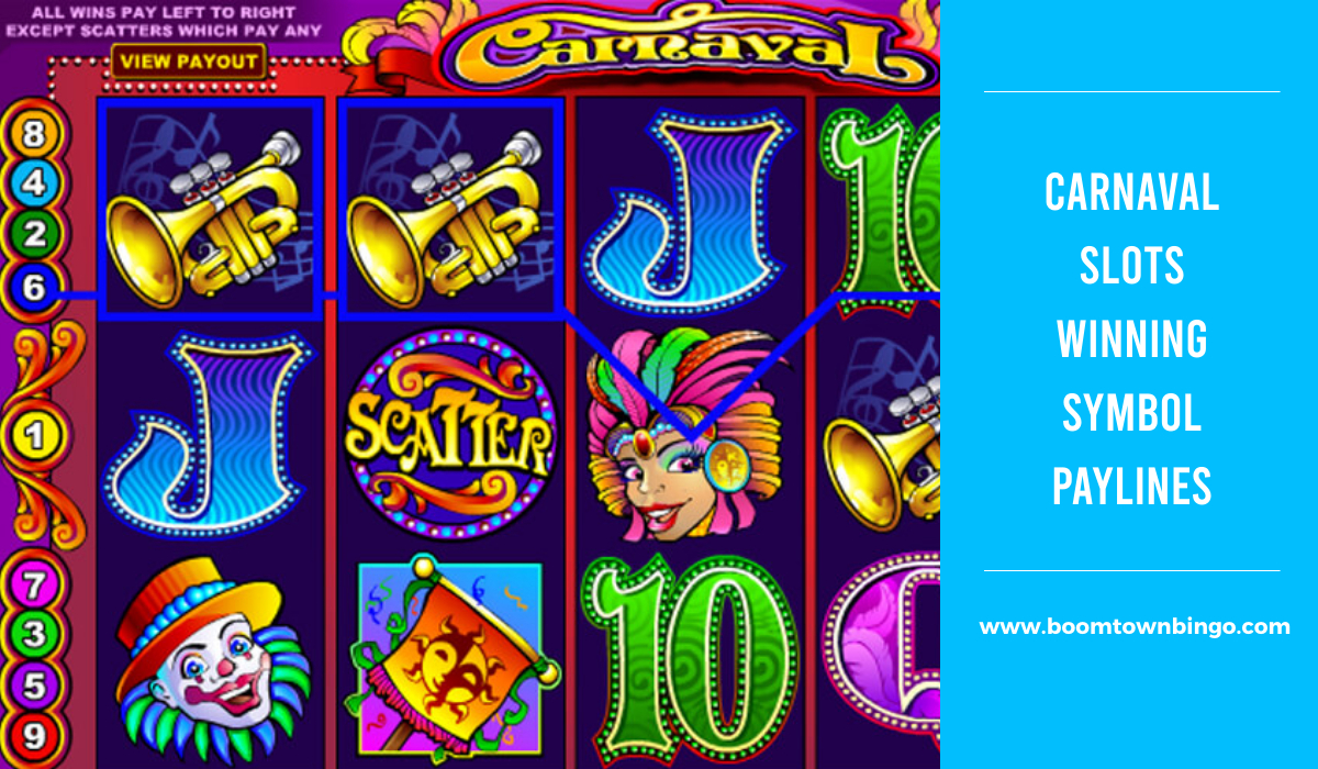 Carnaval Slots Symbol winning Paylines