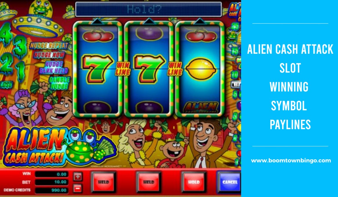 Alien Cash Attack Slot Paylines