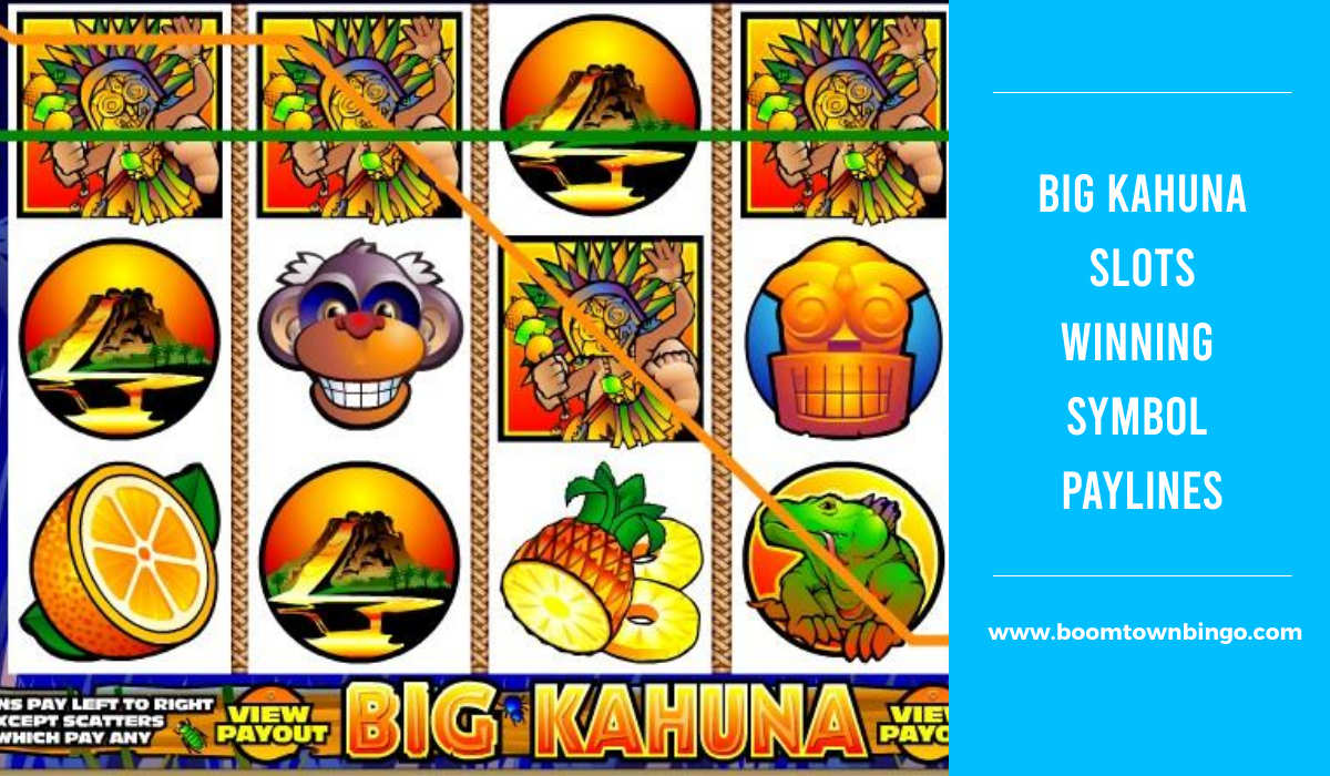 Big Kahuna Slots Symbol winning Paylines