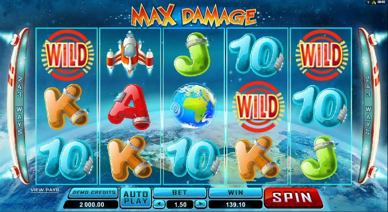 Max Damage Slot Gameplay