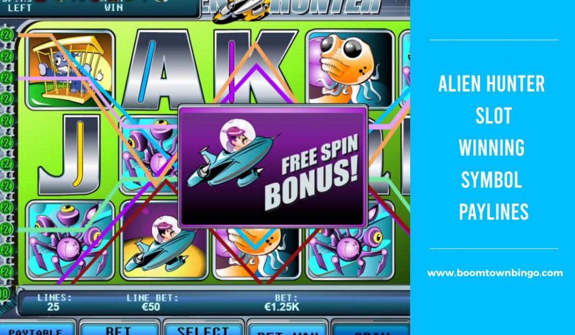 Alien Hunter Slot Paylines