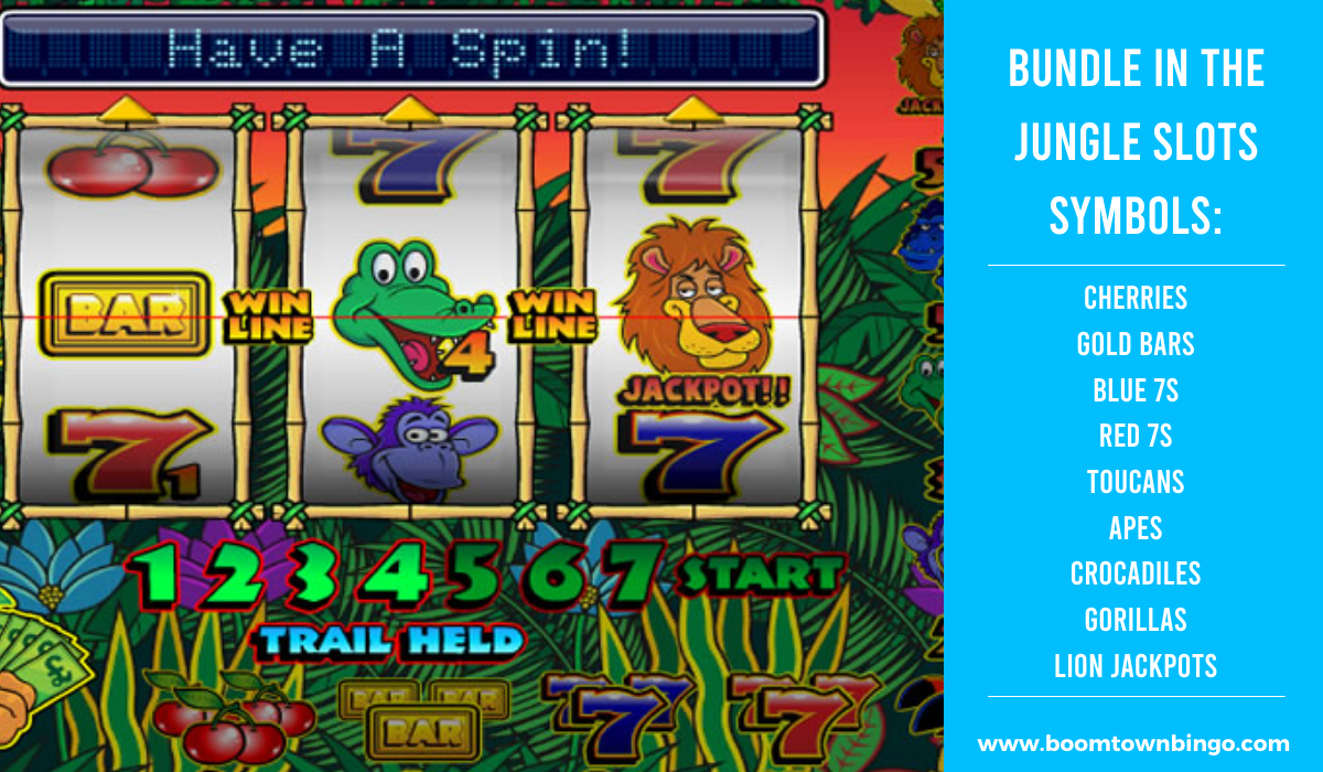 Bundle in the Jungle Slots machine Symbols