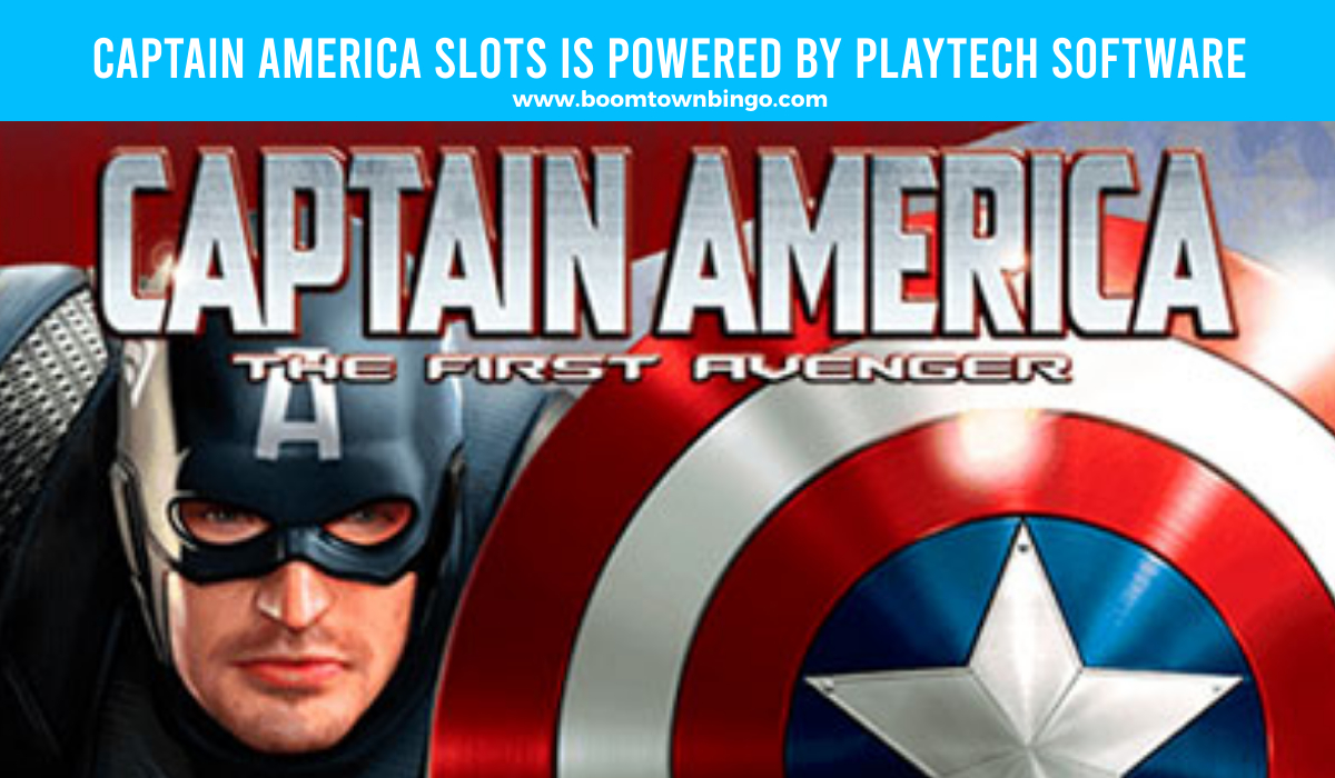 Captain America Slots is made by Playtech Software