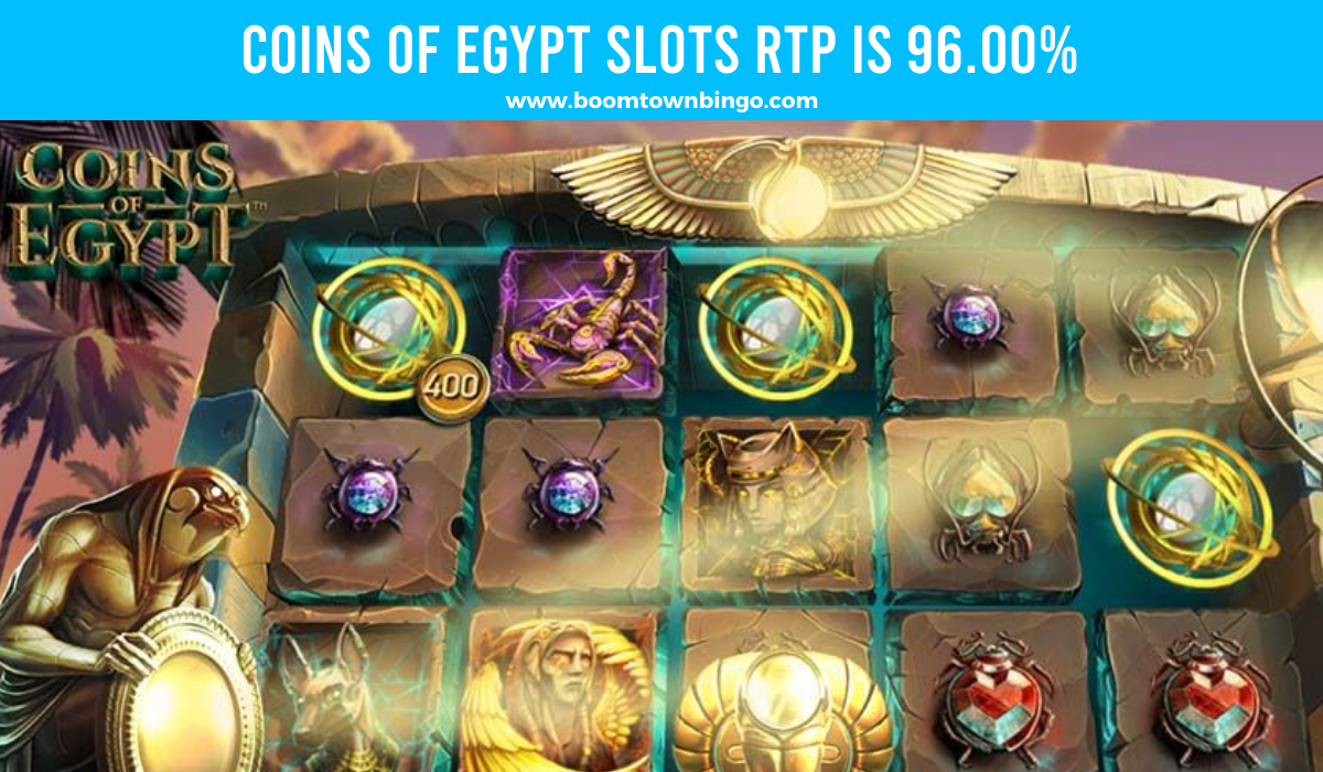 Coins of Egypt Slots Return to player