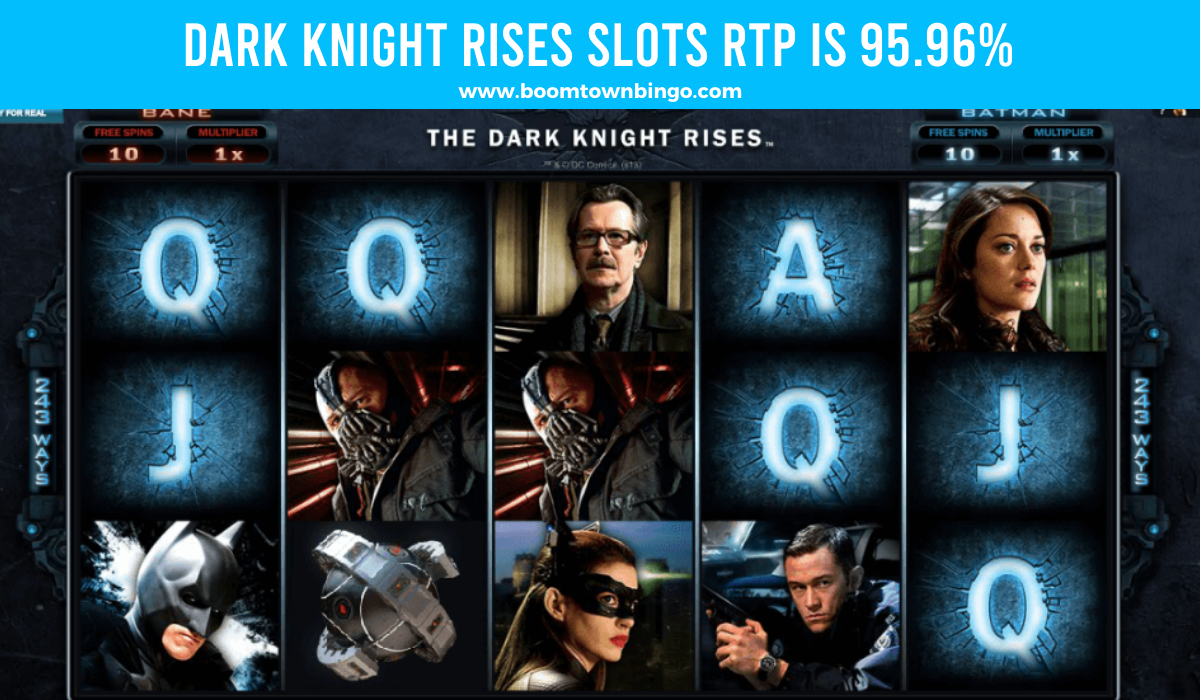 Dark Knight Rises Slots Return to player