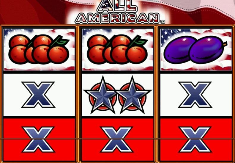 All American Slot Machine Paylines